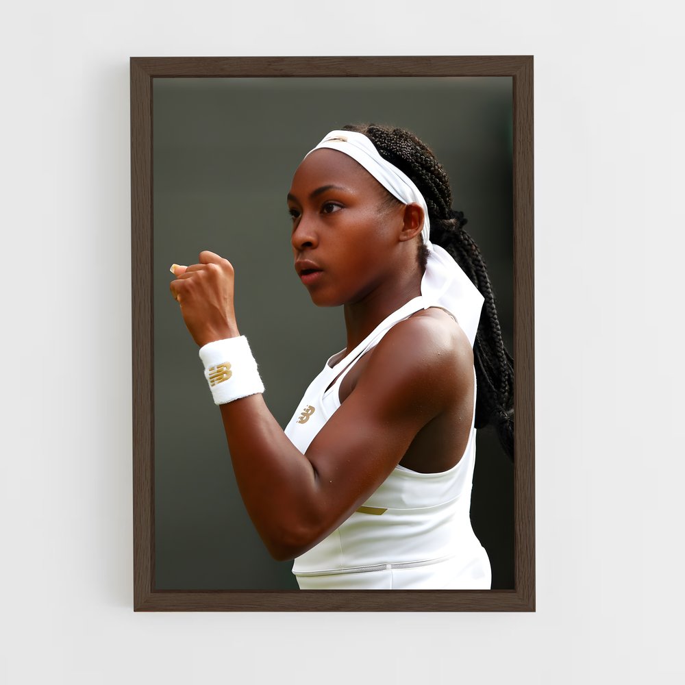 Poster Ace de Coco – affiche Tennis (vue 5)